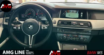 BMW M5 2014 Model Year Black Color