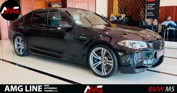 BMW M5 2014 Model Year Black Color