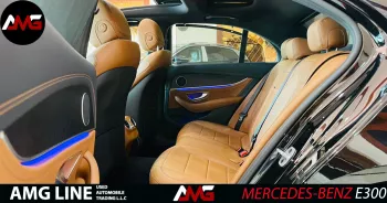 MERCEDES BENZ E CLASS 300 AMG LINE NIGHT EDITION 2023 MODEL YEAR