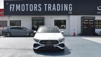 Mercedes-Benz A 200 White Color Exterior 2019 Model Year