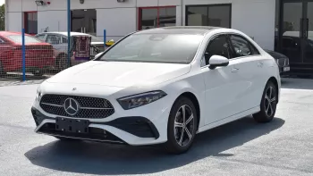 Mercedes-Benz A 200 White Color Exterior 2019 Model Year