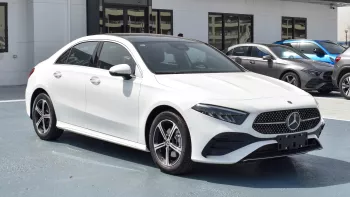 Mercedes-Benz A 200 White Color Exterior 2019 Model Year
