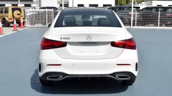 Mercedes-Benz A 200 White Color Exterior 2019 Model Year