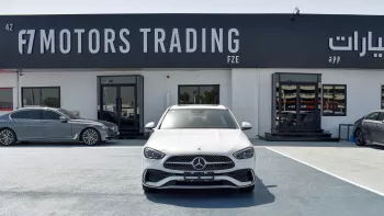 Mercedes-Benz C Class C200 White Color 2022 Model Year