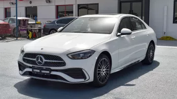 Mercedes-Benz C Class C200 White Color 2022 Model Year