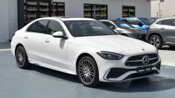 Mercedes-Benz C Class C200 White Color 2022 Model Year
