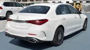 Mercedes-Benz C Class C200 White Color 2022 Model Year