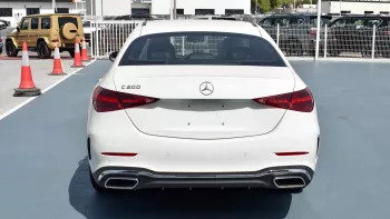 Mercedes-Benz C Class C200 White Color 2022 Model Year