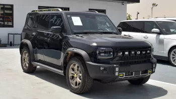 Jetour T2 2024 Model Year Black Color Exterior