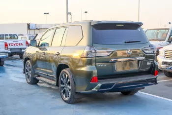 Lexus LX570 5.7L Petrol V8 2021 Model Year Green Color