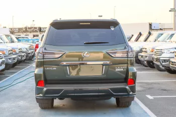 Lexus LX570 5.7L Petrol V8 2021 Model Year Green Color