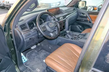 Lexus LX570 5.7L Petrol V8 2021 Model Year Green Color