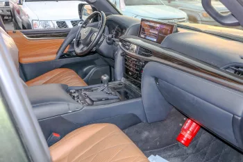 Lexus LX570 5.7L Petrol V8 2021 Model Year Green Color