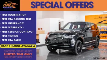 Range Rover Vouge HSE 5.0 2016 Model Year Black Color