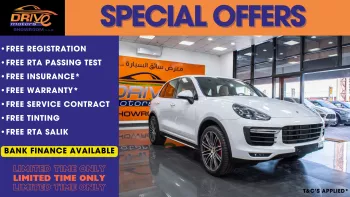 Porsche Cayenne Turbo s 4.8L Petrol 2015 Model Year
