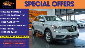 Renault Koleos LE 2018 Model Year Under Warranty Flexible Down Payment
