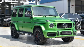 MERCEDES-BENZ G63 FULL OPTION 2024 MODEL YEAR GREEN COLOR