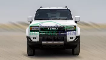Toyota Prado 2.4L Petrol 2025 Model Year White Color Exterior