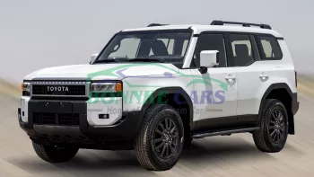 Toyota Prado 2.4L Petrol 2025 Model Year White Color Exterior