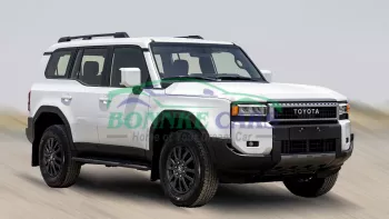 Toyota Prado 2.4L Petrol 2025 Model Year White Color Exterior