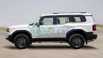 Toyota Prado 2.4L Petrol 2025 Model Year White Color Exterior