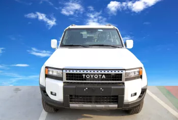 Toyota Prado Limited 2.8 Litters Diesel 2024 Model Year White Color