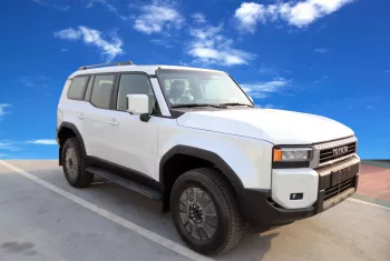 Toyota Prado Limited 2.8 Litters Diesel 2024 Model Year White Color