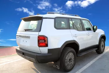 Toyota Prado Limited 2.8 Litters Diesel 2024 Model Year White Color