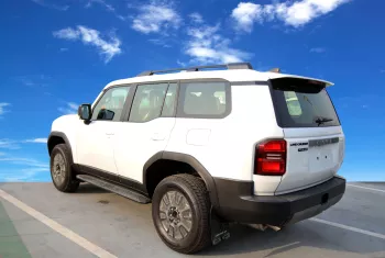 Toyota Prado Limited 2.8 Litters Diesel 2024 Model Year White Color