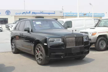 ROLLS ROYCE CULLINAN 2024 MODEL YEAR BLACK COLOR EXTERIOR WHITE INTERIOR