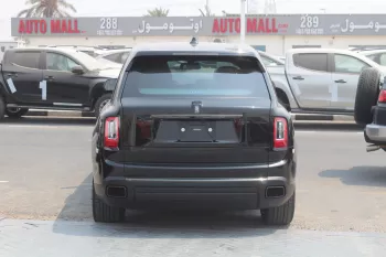 ROLLS ROYCE CULLINAN 2024 MODEL YEAR BLACK COLOR EXTERIOR WHITE INTERIOR