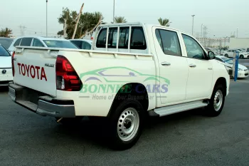 Toyota Hilux Double Cabin 2.4L Diesel Automatic 2025 Model Year White Color