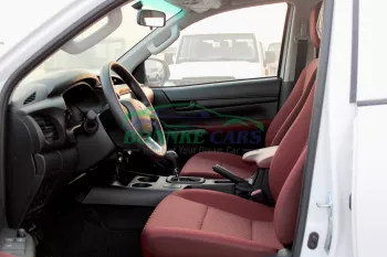 Toyota Hilux Double Cabin 2.4L Diesel Automatic 2025 Model Year White Color