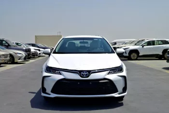 TOYOTA COROLLA HYBRID 1.8L XLI 2024 MODEL YEAR WHITE COLOR