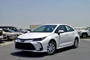 TOYOTA COROLLA HYBRID 1.8L XLI 2024 MODEL YEAR WHITE COLOR