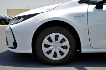 TOYOTA COROLLA HYBRID 1.8L XLI 2024 MODEL YEAR WHITE COLOR