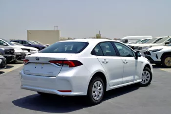 TOYOTA COROLLA HYBRID 1.8L XLI 2024 MODEL YEAR WHITE COLOR