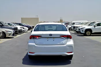 TOYOTA COROLLA HYBRID 1.8L XLI 2024 MODEL YEAR WHITE COLOR