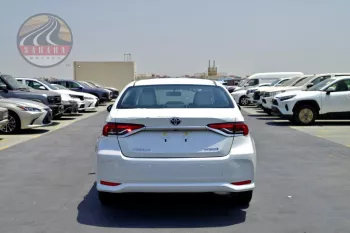 TOYOTA COROLLA HYBRID 1.8L XLI 2024 MODEL YEAR WHITE COLOR
