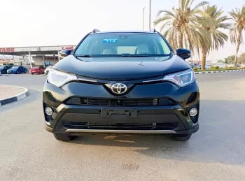 TOYOTA RAV4 XLE 2.4L PETROL 2018 MODEL YEAR BLACK COLOR