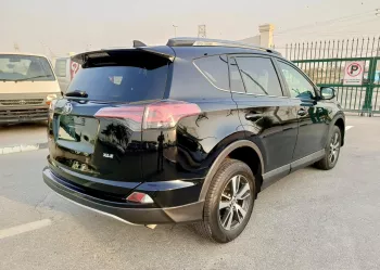TOYOTA RAV4 XLE 2.4L PETROL 2018 MODEL YEAR BLACK COLOR
