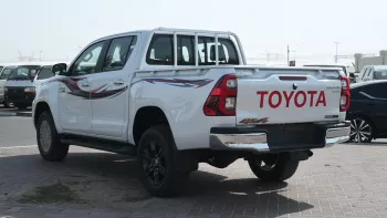 Toyota Hilux 2.4L Diesel D/CAB 2023 Model Year White Color Exterior