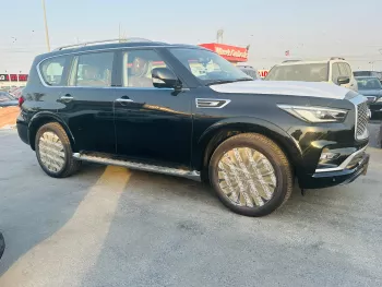 INFINITI QX80 5.6L V8 PRO ACTIVE 2024 MODEL YEAR BLACK COLOR