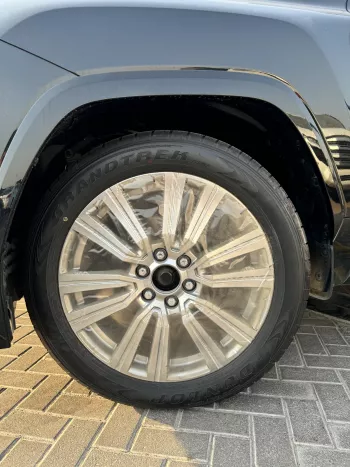 Lexus LX600 VIP 3.5L V6 2023 Model Year Black Color Exterior with Radar