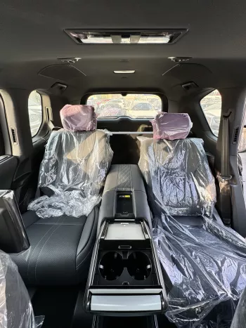 Lexus LX600 VIP 3.5L V6 2023 Model Year Black Color Exterior with Radar