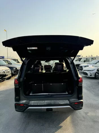 Lexus LX600 VIP 3.5L V6 2023 Model Year Black Color Exterior with Radar