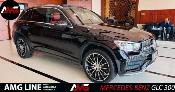Mercedes-Benz GLC 300 4 MATIC 2021 Model Year Black Color