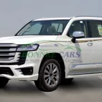 Toyota Land Cruiser TLC 300 VX 2024 Model Year White Color - Thumbnail 2