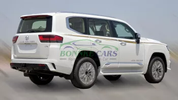 Toyota Land Cruiser TLC 300 VX 2024 Model Year White Color