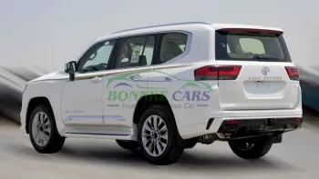 Toyota Land Cruiser TLC 300 VX 2024 Model Year White Color